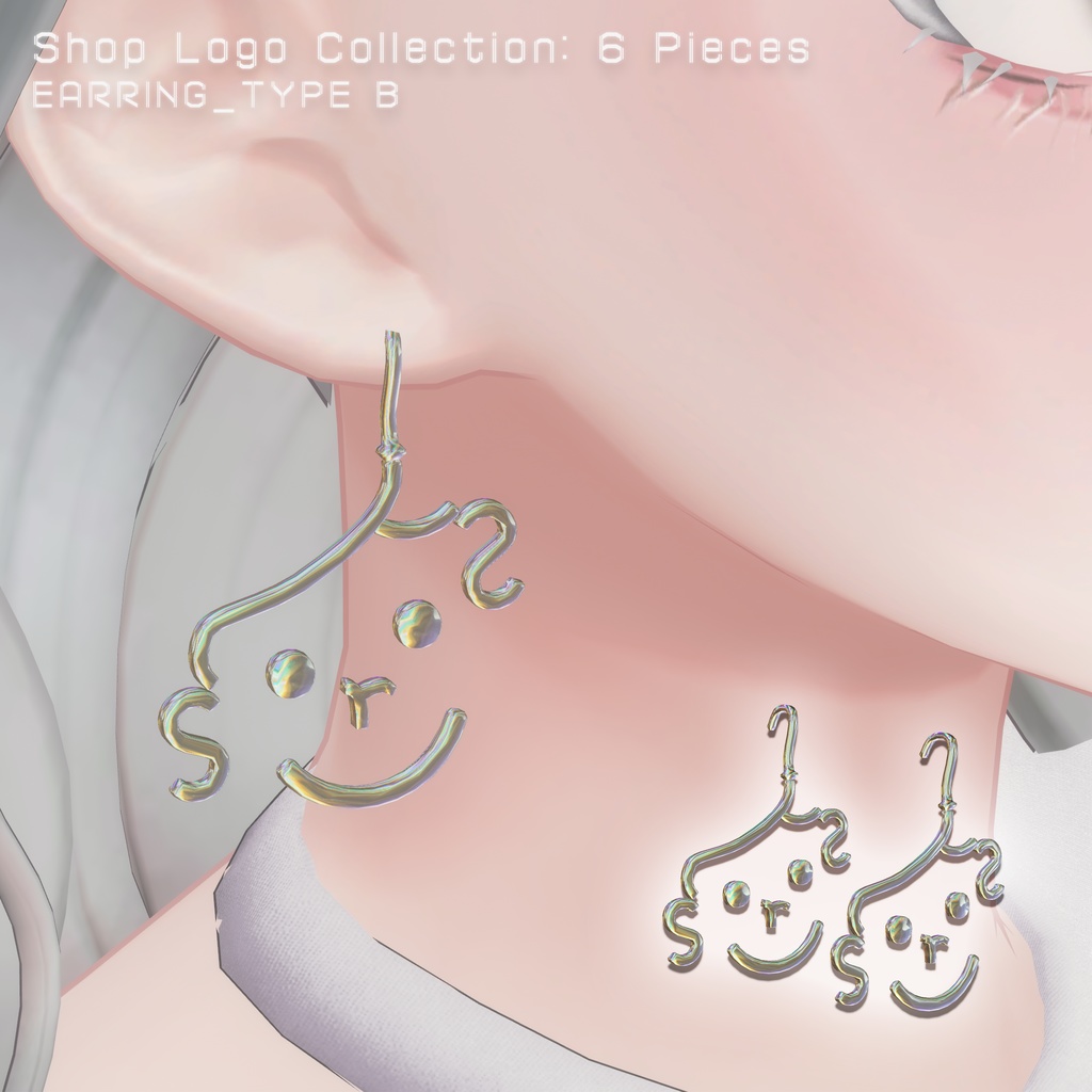 【FREE/無料】Crystéa|Shop Logo Collection (6 Pieces)