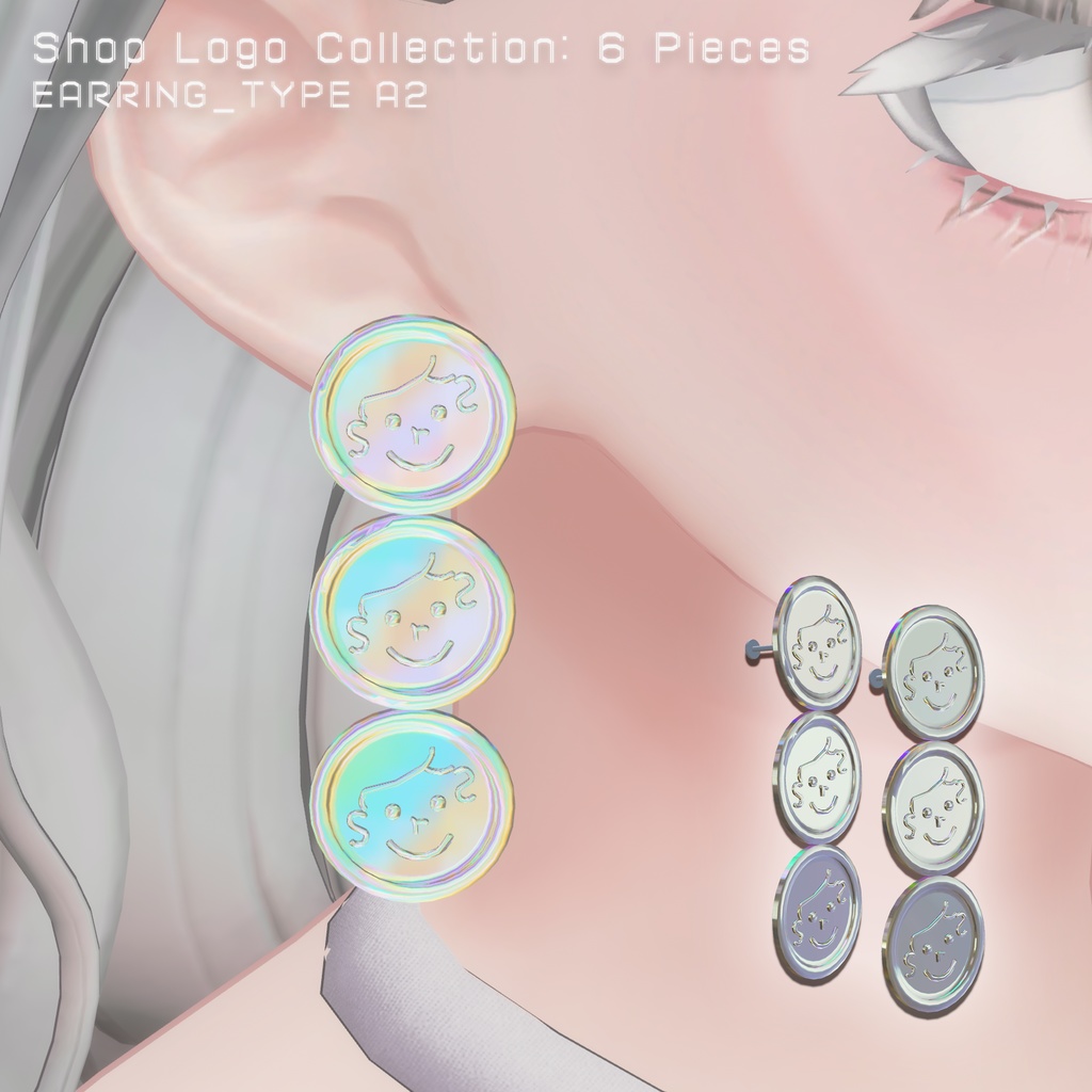 【FREE/無料】Crystéa|Shop Logo Collection (6 Pieces)