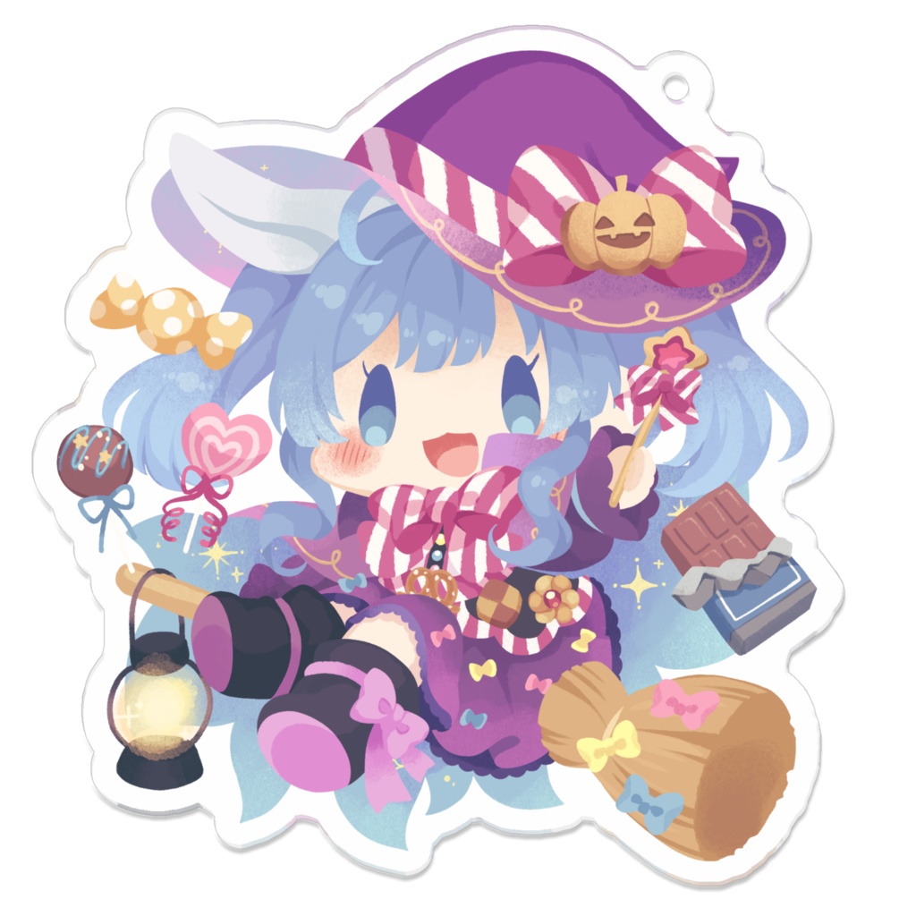 葵ましろハロウィンアクリルキーホルダー