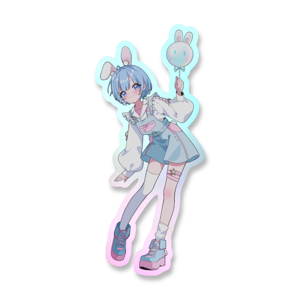 オーロラスマホステッカー