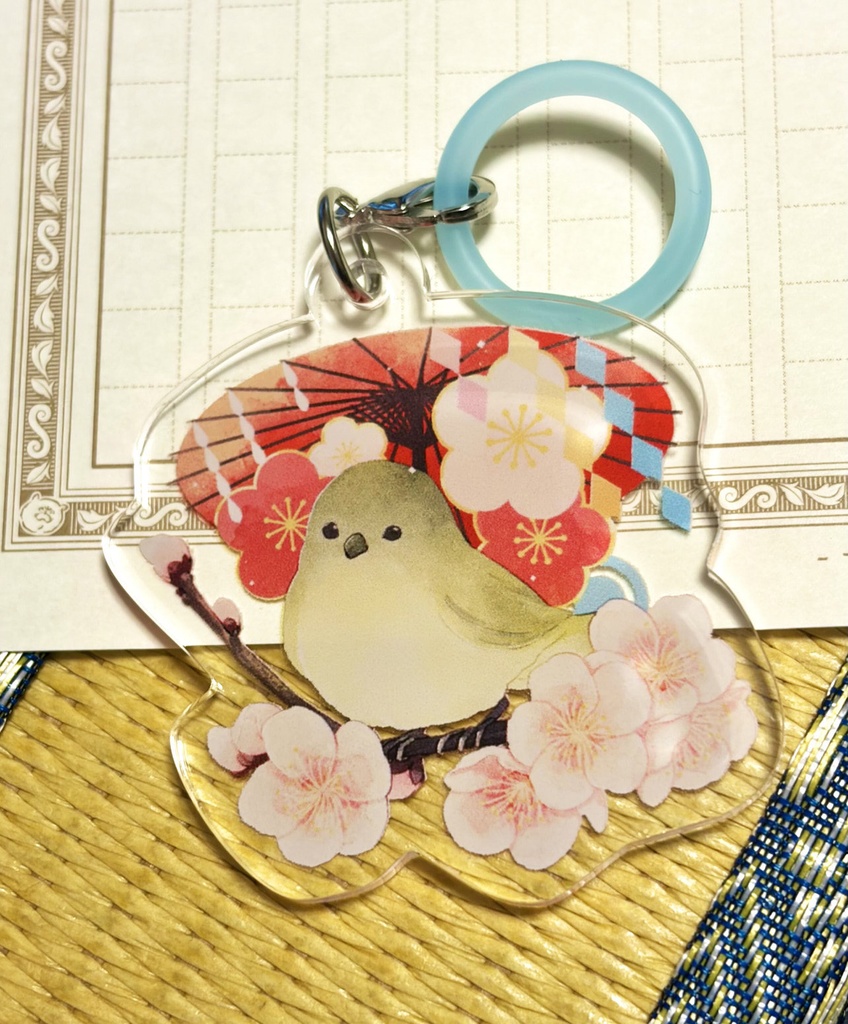 梅と鶯アンブレラマーカー