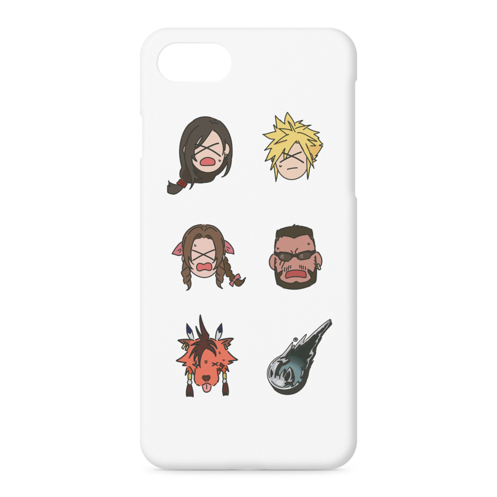 デフォルメFF7Rスマホケース
