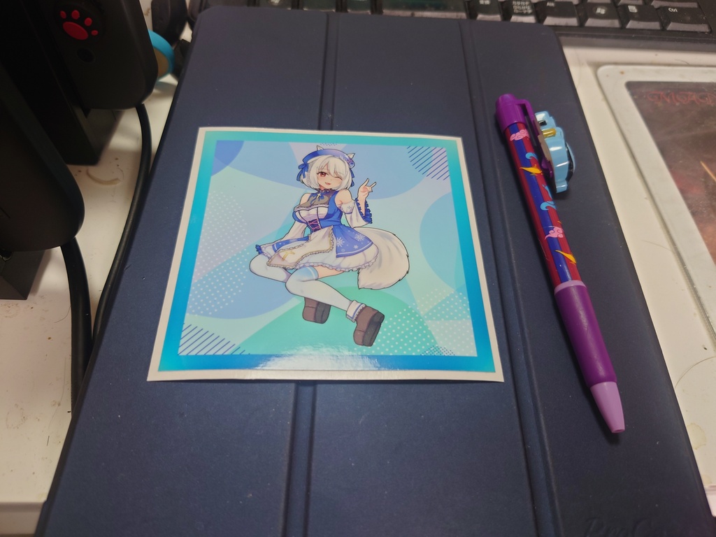 シャロちゃんステッカー01