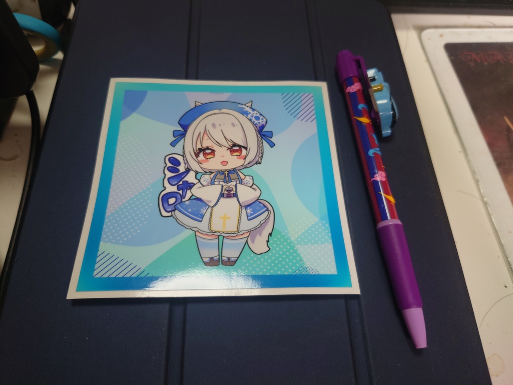 シャロちゃんステッカー02