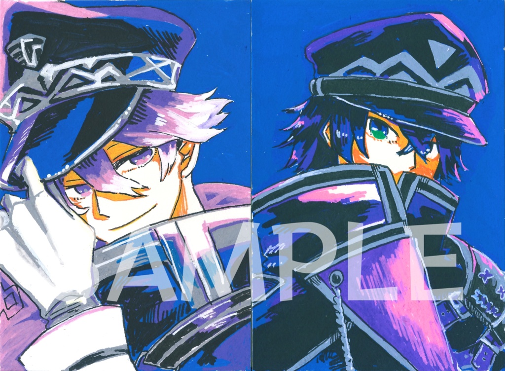 ポスカイラスト ハガキサイズ