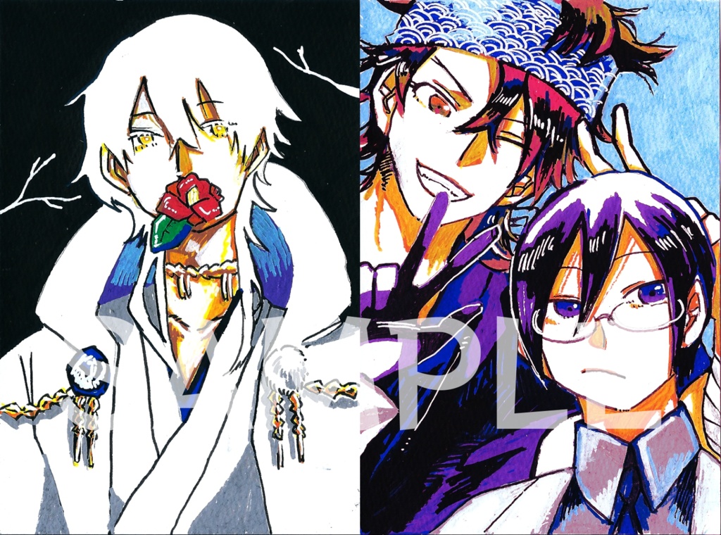 ポスカイラスト ハガキサイズ