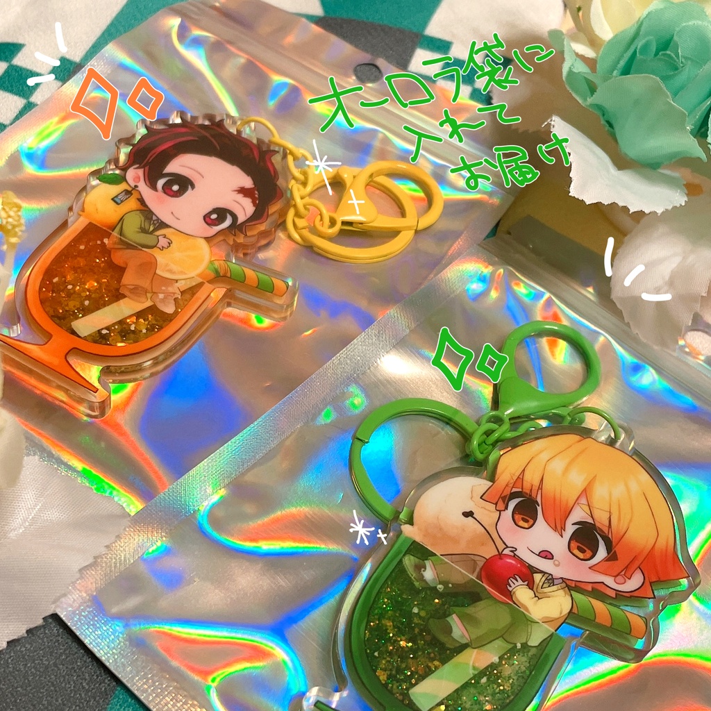 炭善オイルinアクキー