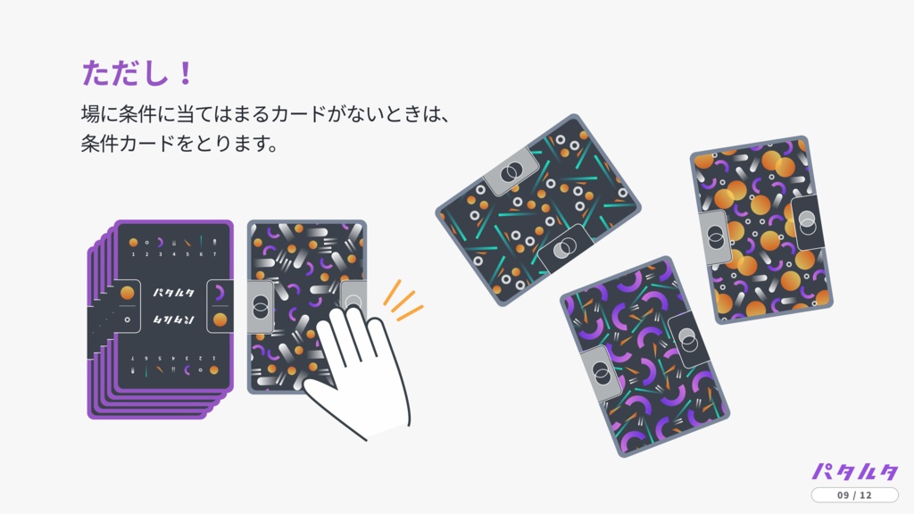 パタルタ -見抜けベン図、掴めパターン-