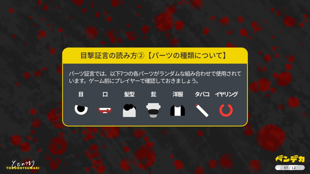 ベンデカ -目撃証言から犯人を捕らえよ-