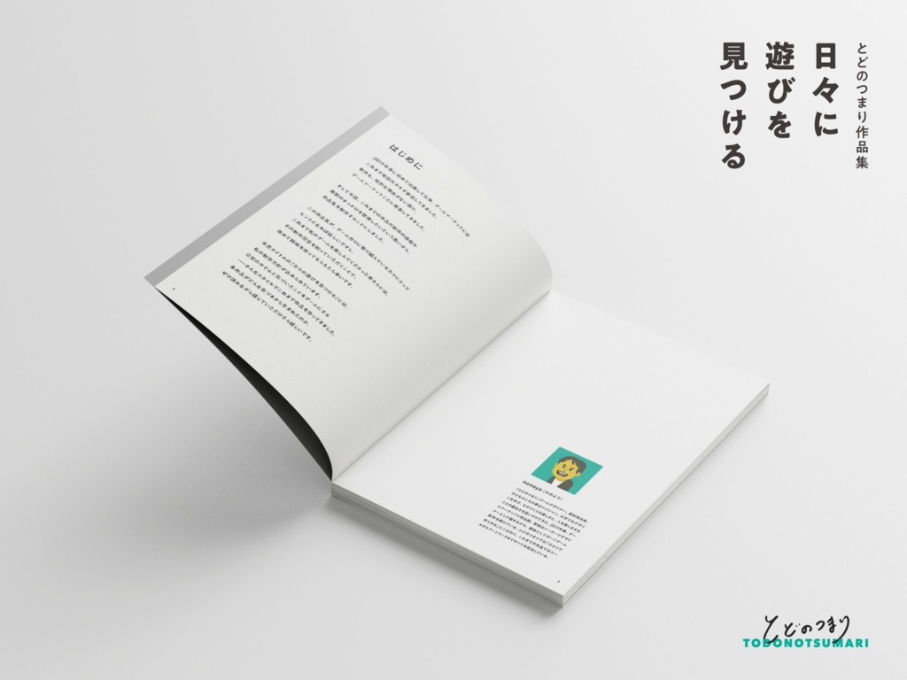 とどのつまり作品集『日々に遊びを見つける』