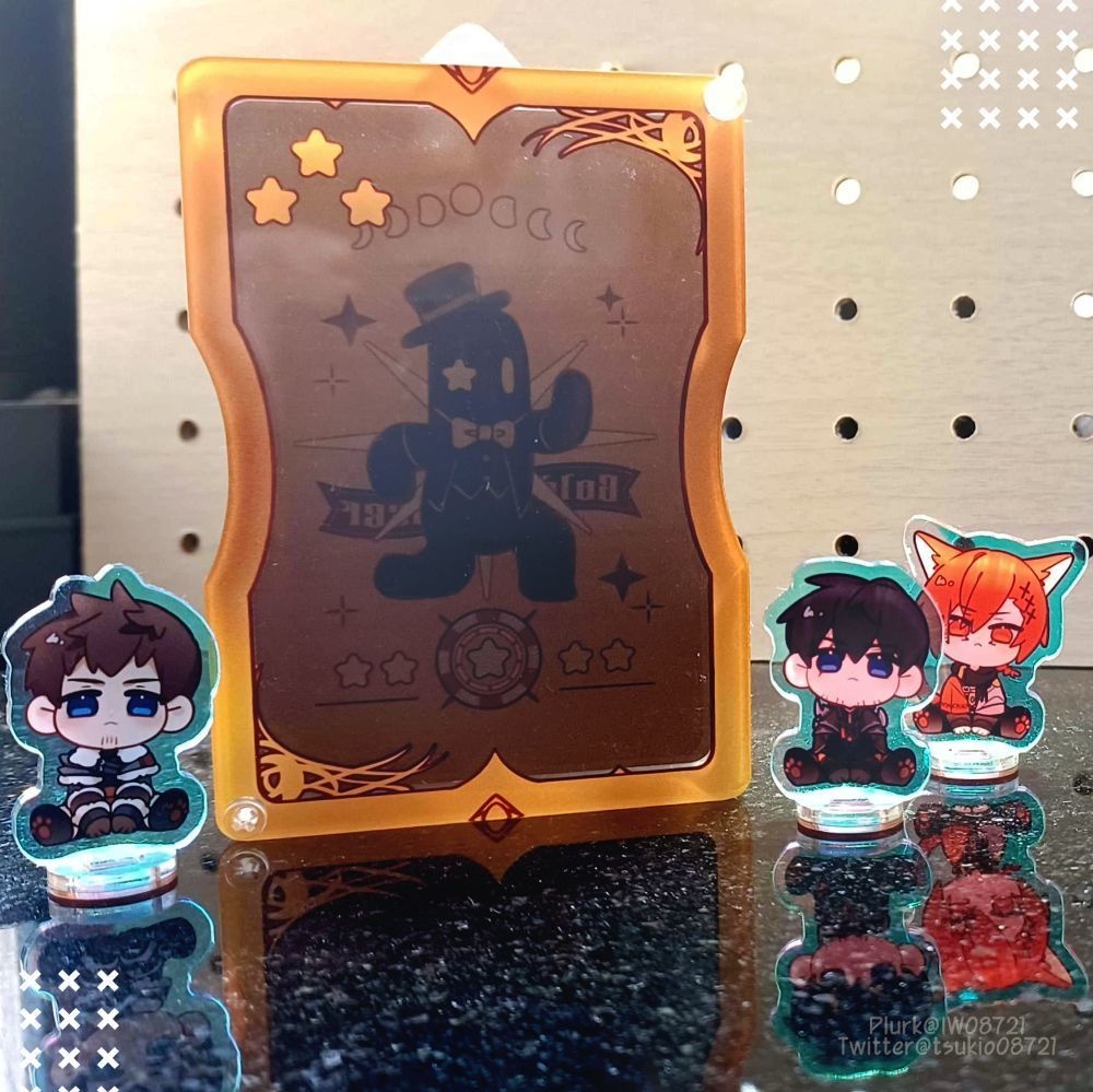 【FF14】トリプルトライアド/カスタムしゃかしゃかアクリル