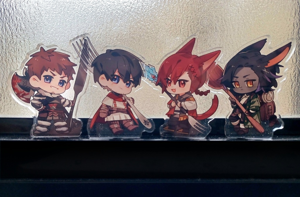 【FF14】厚アクリルスタンド 飯友