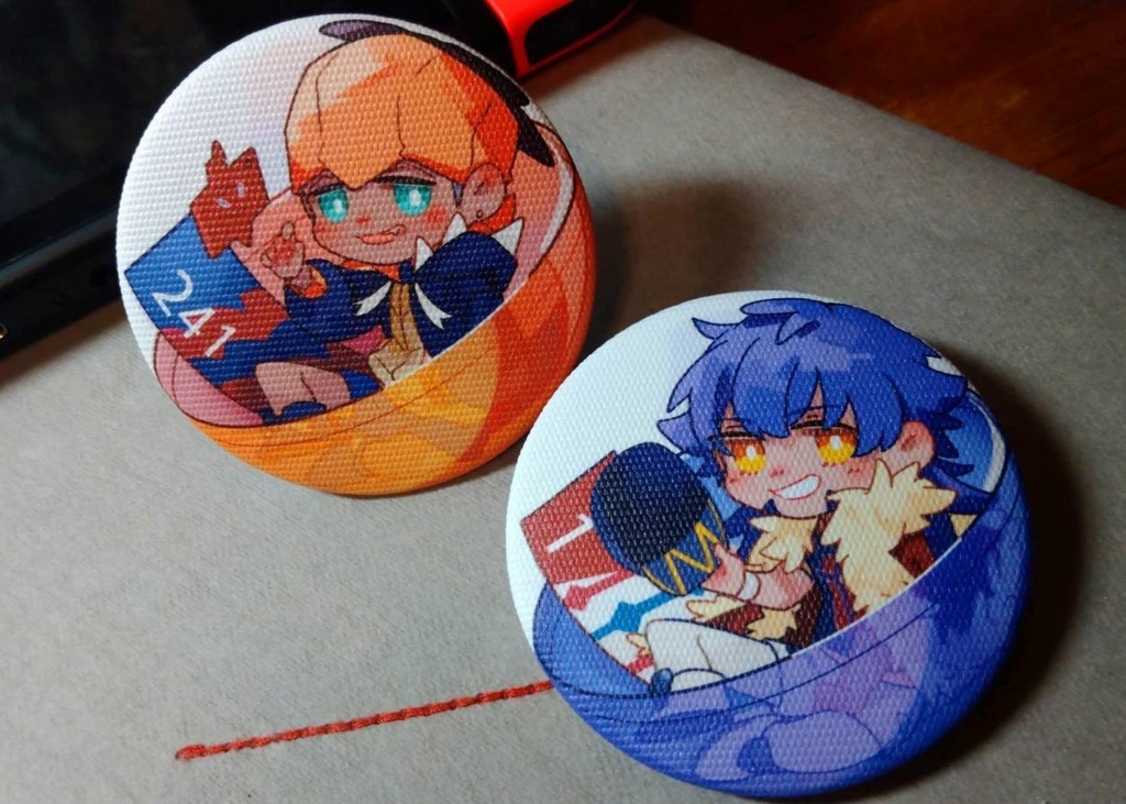 【劍盾PKMN】キバナ&ダンデバッジ