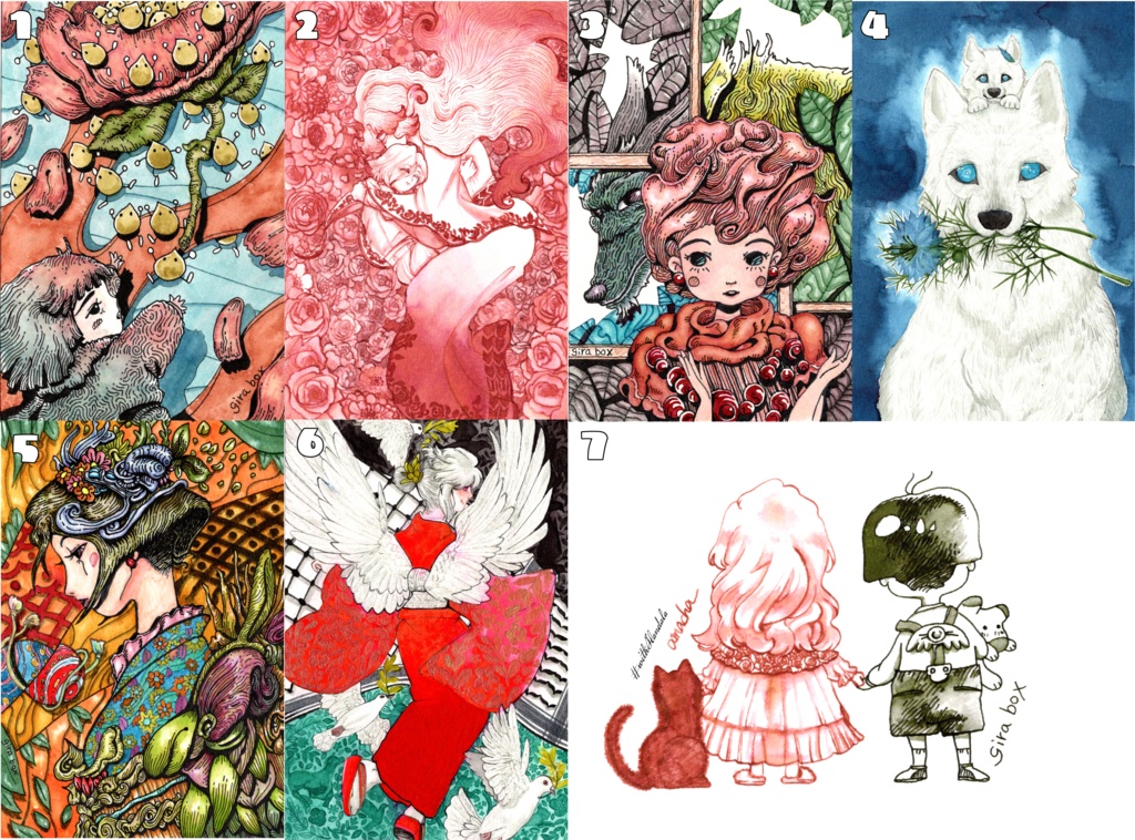 ガザ チャリティーギラボックスさん コラボポストカード&クリア栞セット