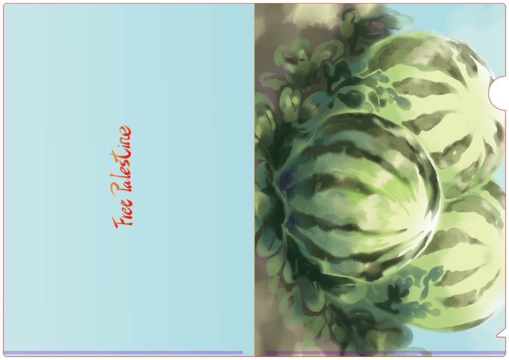 パレスチナ チャリティーステッカー vol.2 &A4クリアファイル