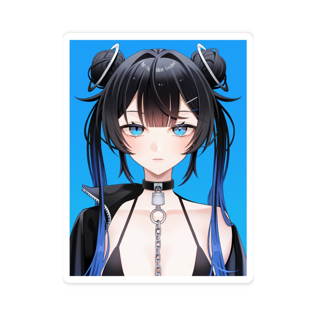 ガヴちゃん〜証明写真風ステッカー〜