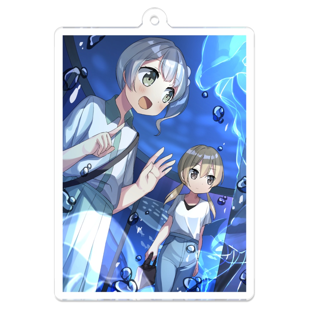 海月【アクリルキーホルダー】