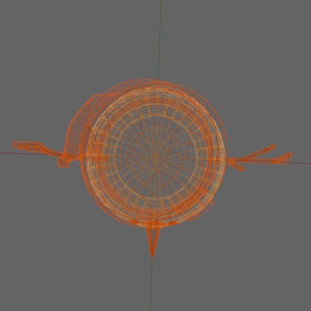 ゆきだるま-snowman-3Dモデル