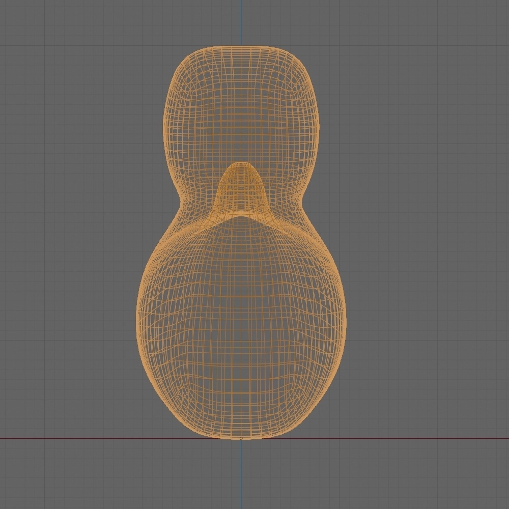 へび土鈴-SnakeClayBell-3Dモデル