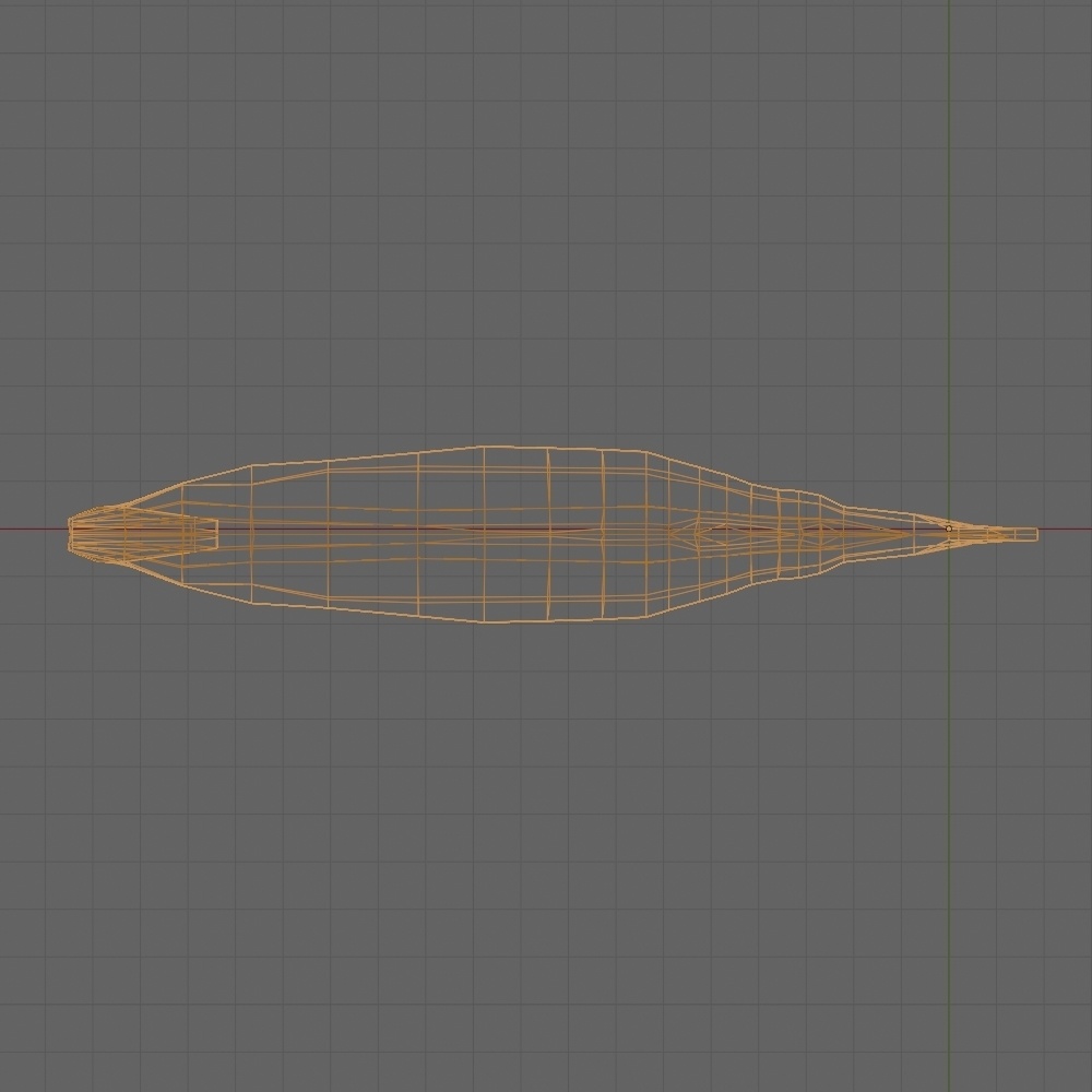 【無料】鮭っぽいの-salmon-3Dモデル