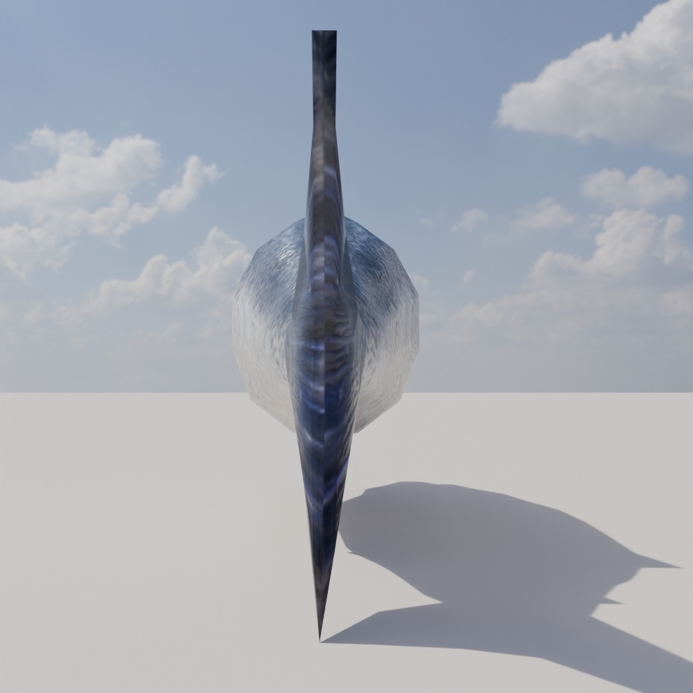 【無料】鮭っぽいの-salmon-3Dモデル