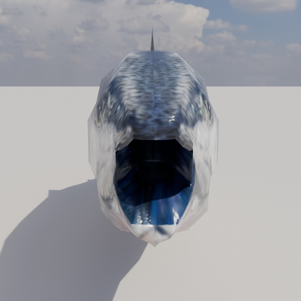 【無料】鮭っぽいの-salmon-3Dモデル