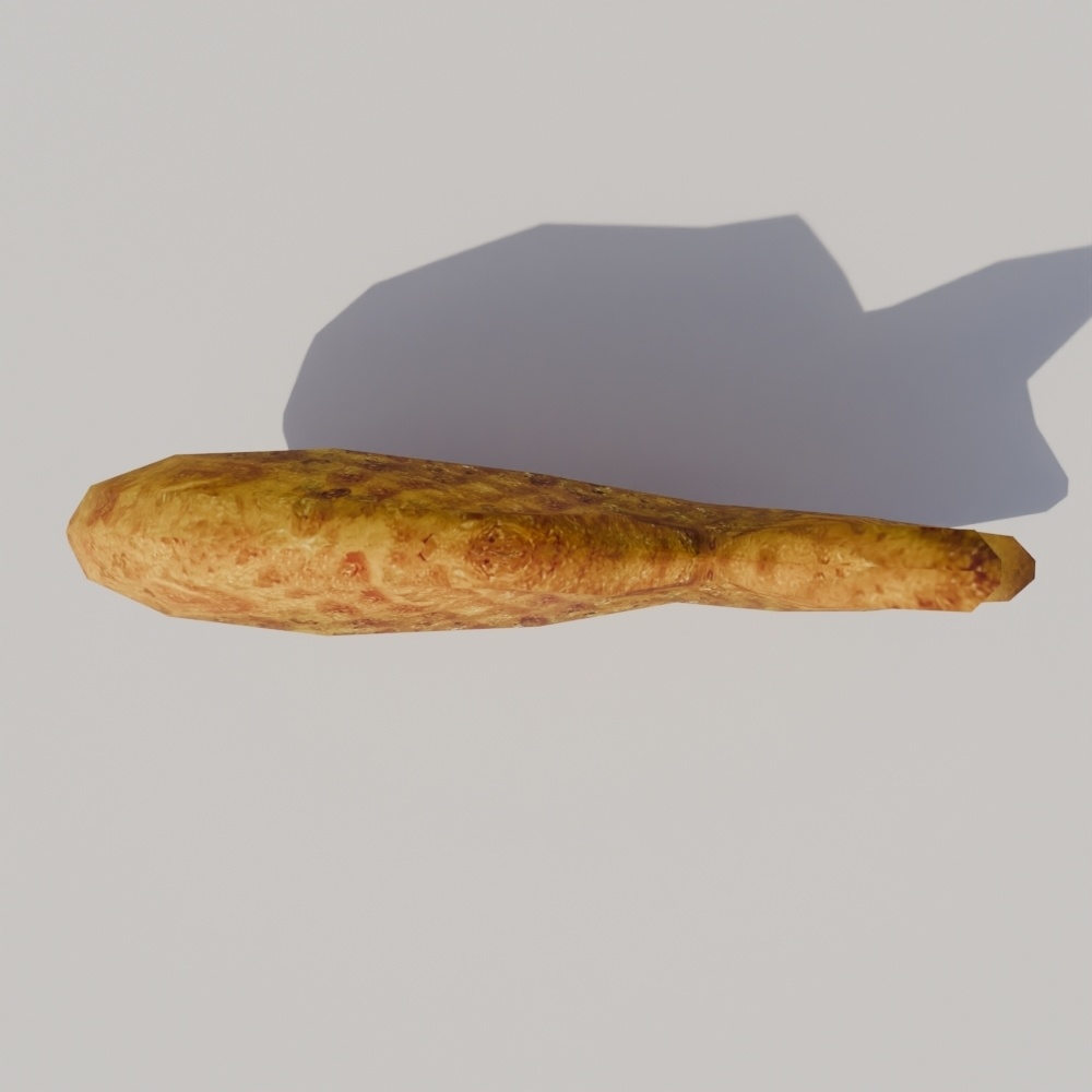 【無料】たいやき-taiyaki-3Dモデル