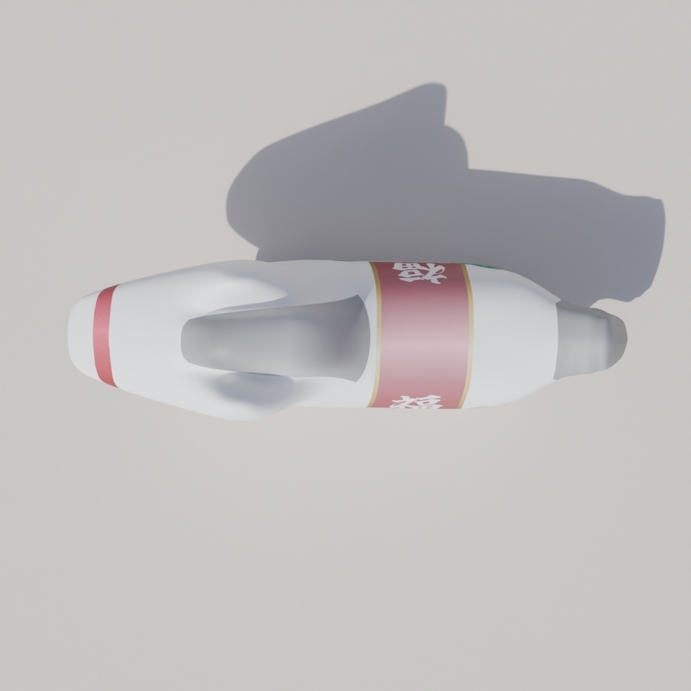 【3/31まで無料】うま土鈴-ClayHorseBell-3Dモデル