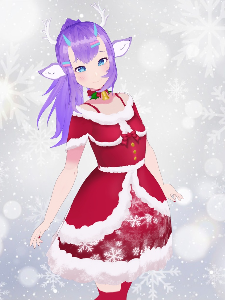 Christmas Vroid Dress