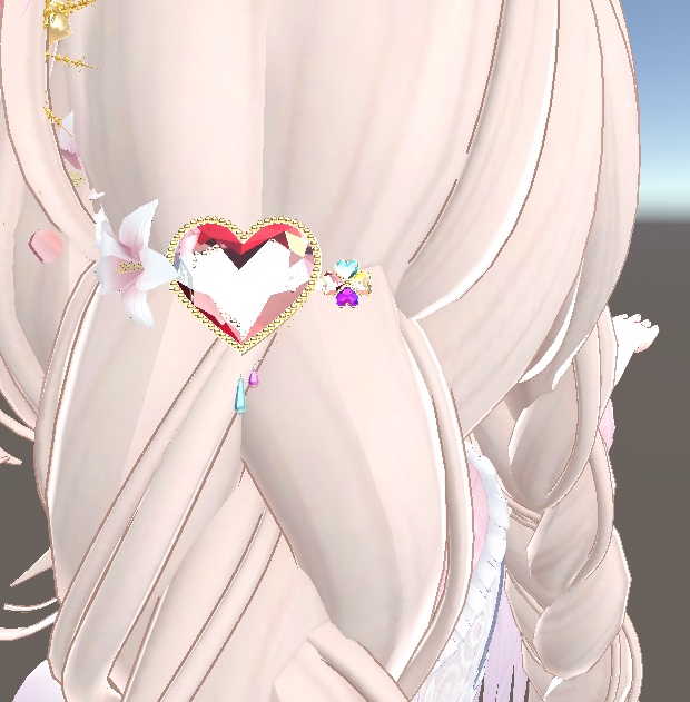 ハートチャームheart_pin