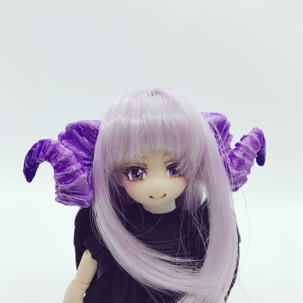 ツノI (黒ピンク)