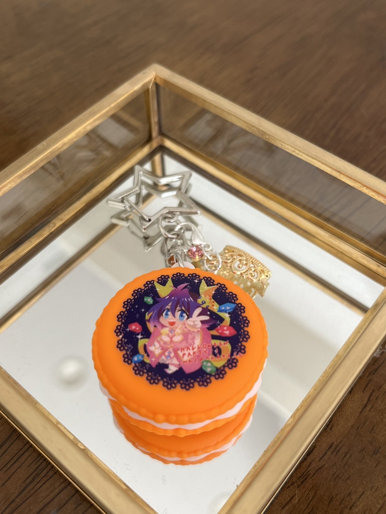 HALOWEEN PARTY!!アメリアマカロンキーホルダー