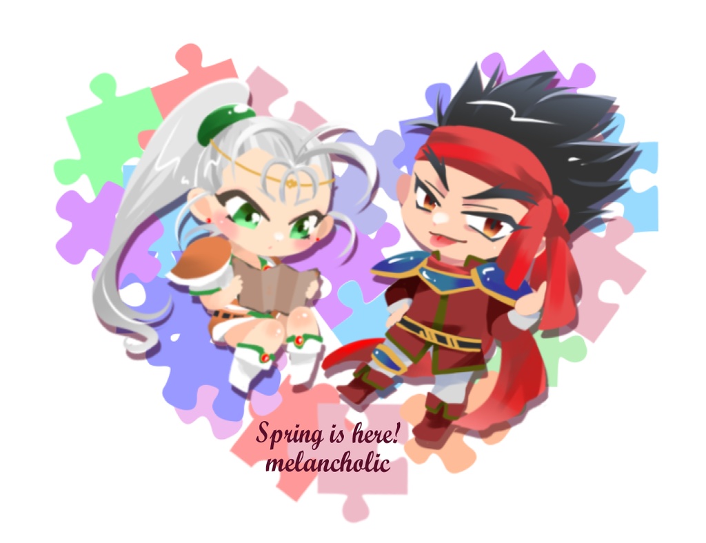 spring is here!ルクミリ♡マカロンキーホルダー