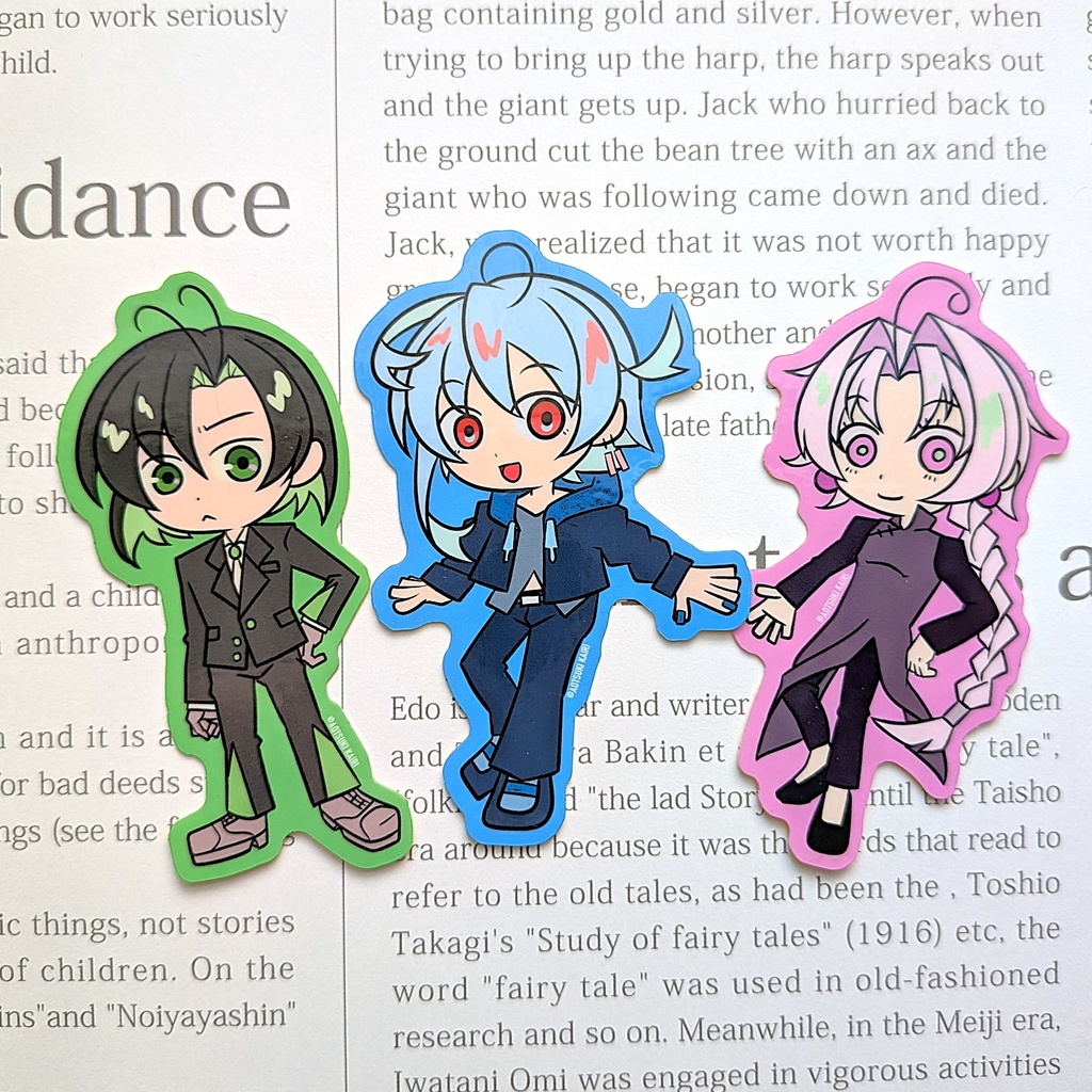 ミニキャラステッカー