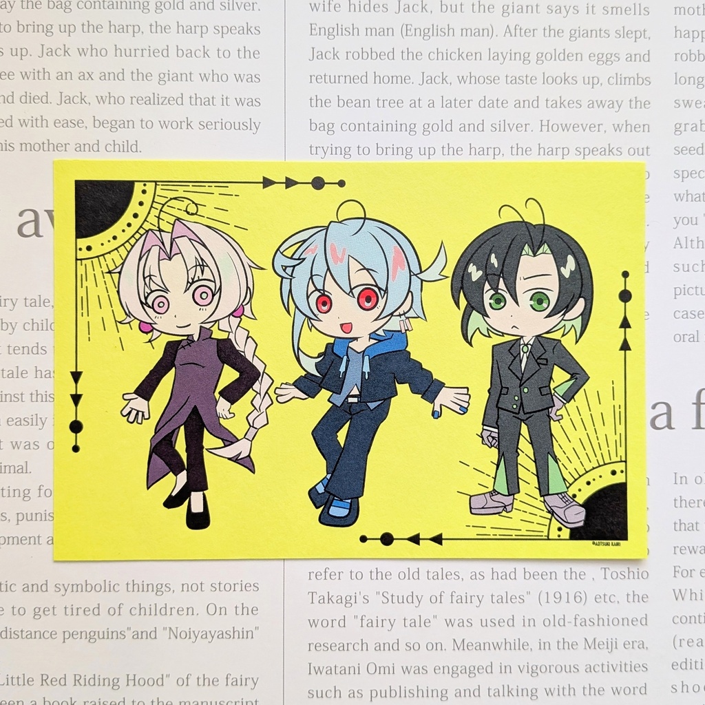 ミニキャラステッカー