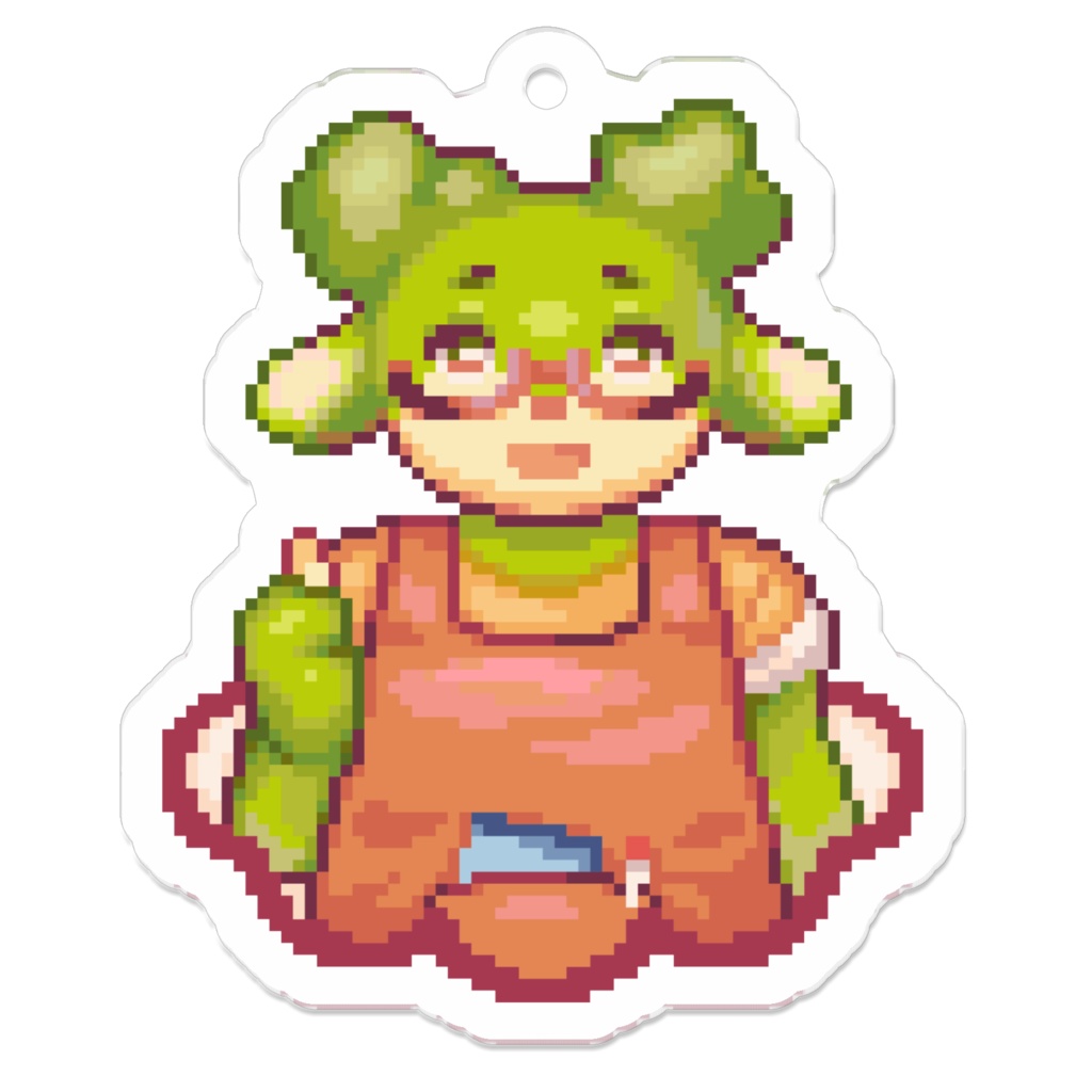 おばケモドットちゅーばーモドキちゃん(いいねver)