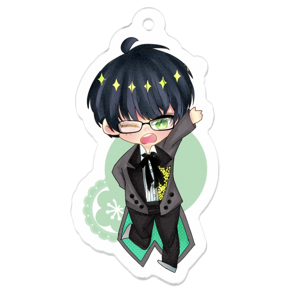 ミュ篭手切江アクキー