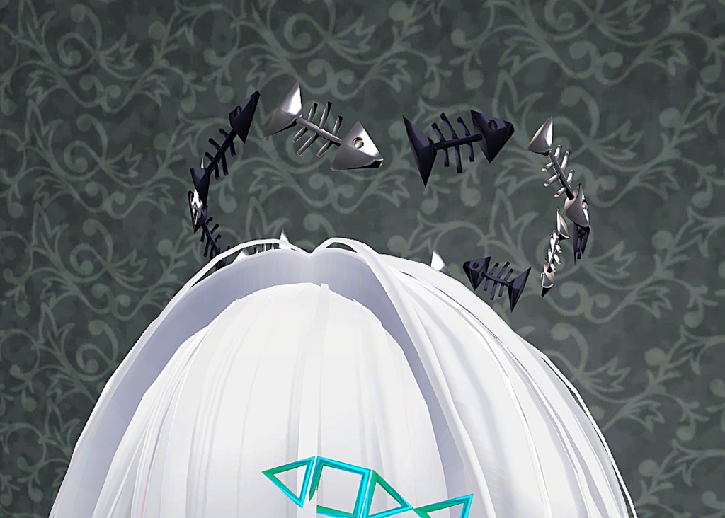【VRChat用】ギョ骨ヘイロー🐟