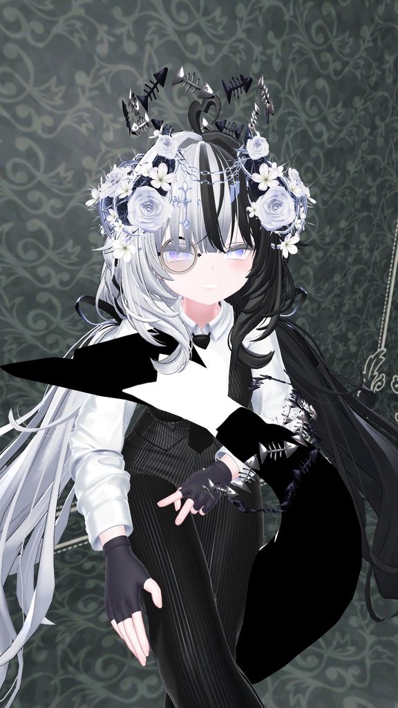 【VRChat用】ギョ骨ヘイロー🐟