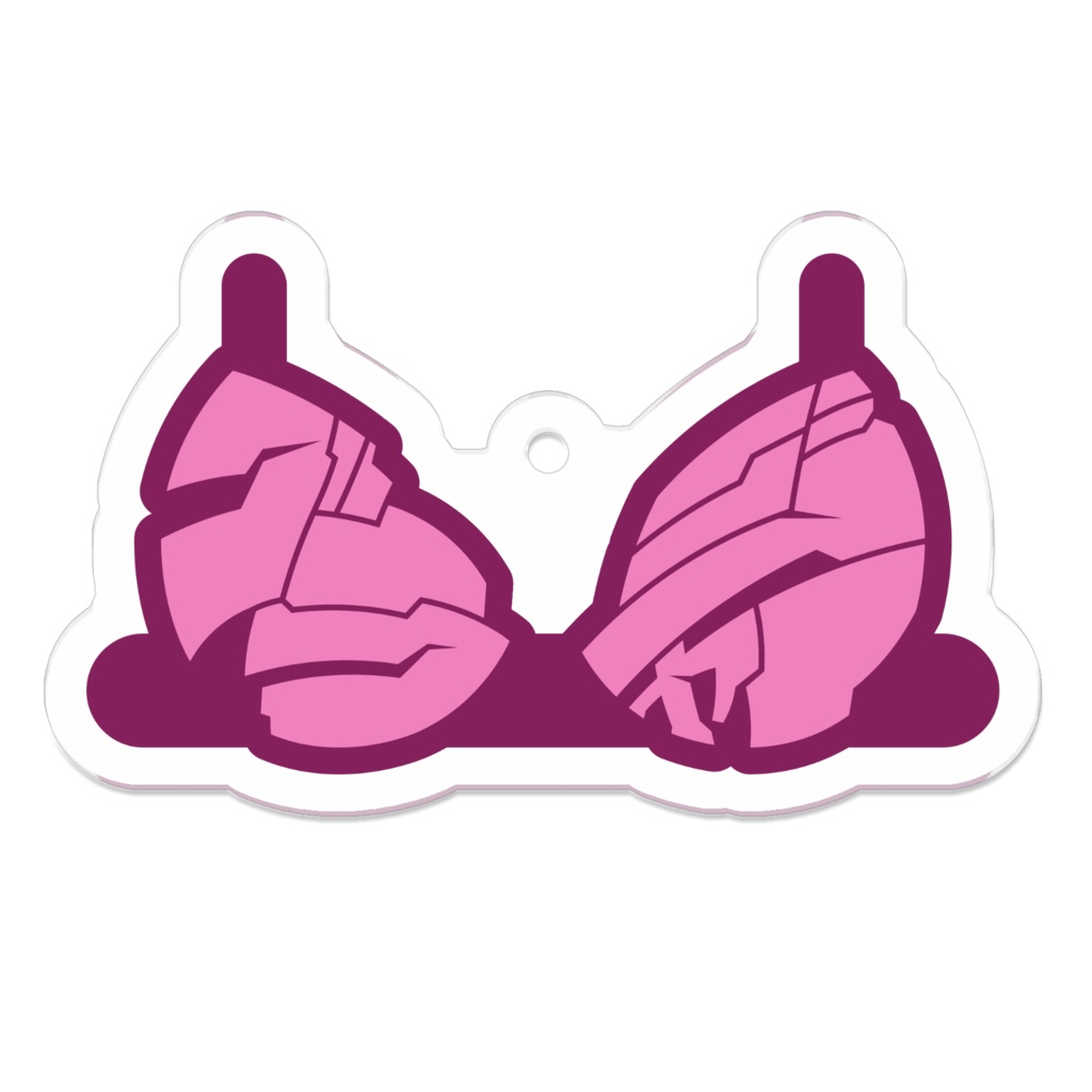 ブラジャー　キーホルダー