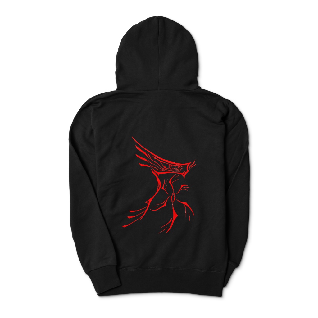 尿 パーカー (背面プリント)