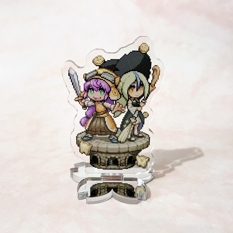 【桜祐】「お菓子の魔女と泣き虫剣士」ドットアクリルスタンド