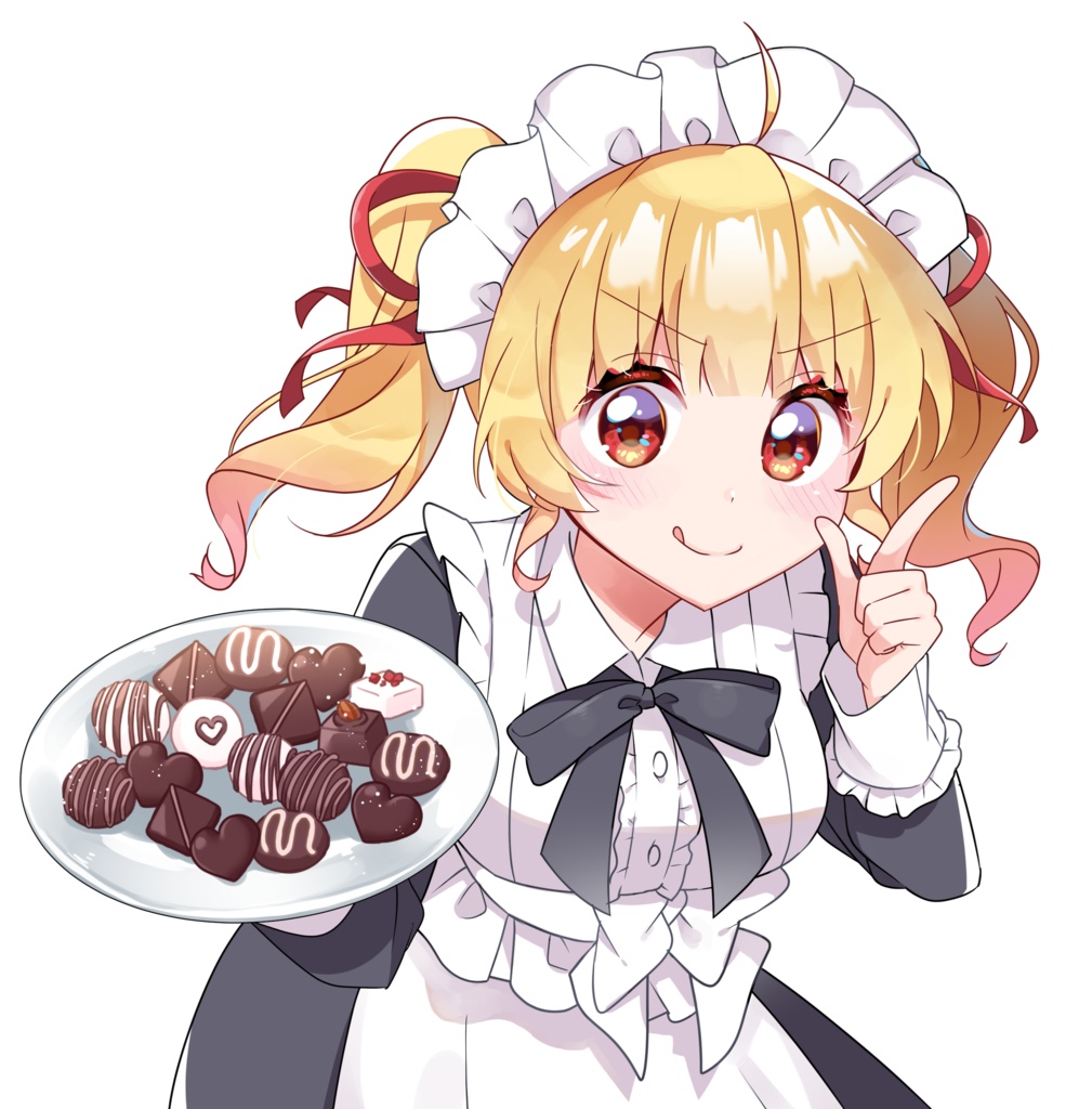 【あんめるカフェ限定】アクリルスタンド・バレンタインチョコ8㎝