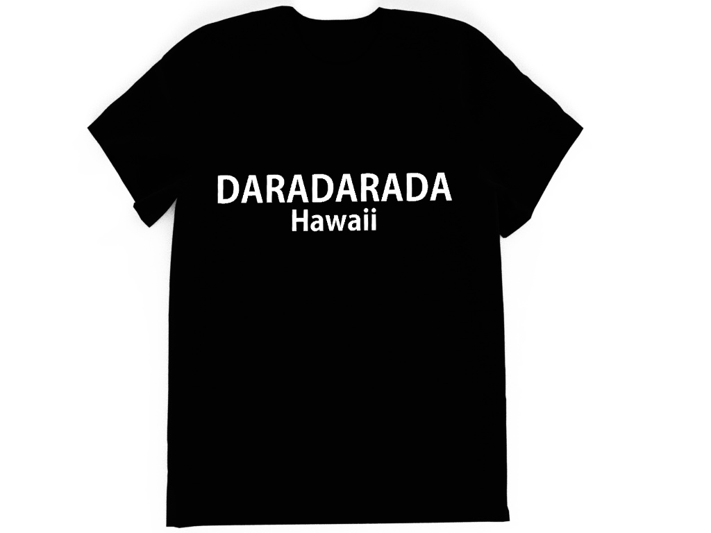 DARADARA Hawaii Tシャツ