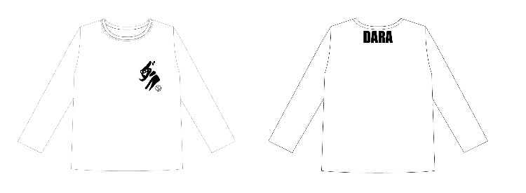 DARAロングTシャツ