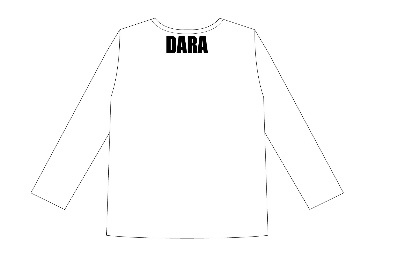 DARAロングTシャツ