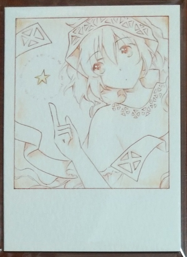 トレカサイズ色紙⑥