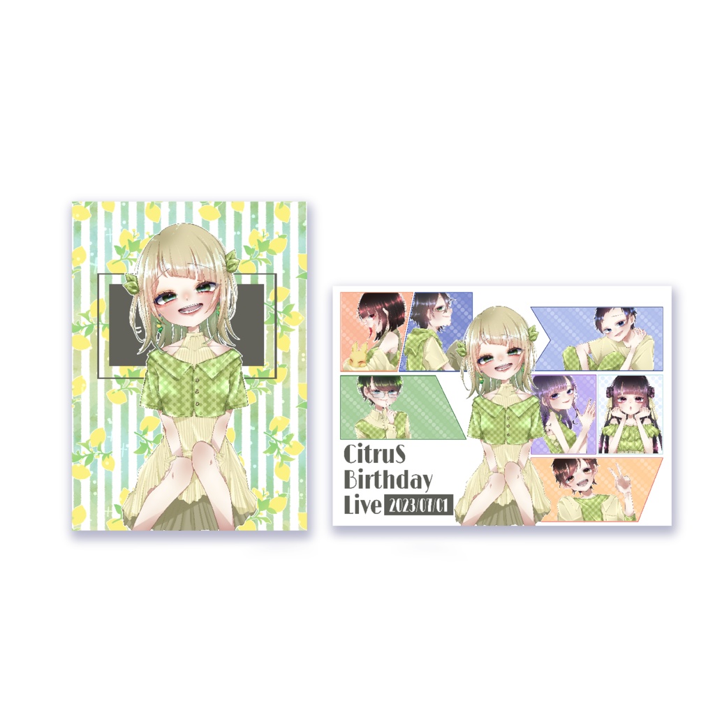 -2023CitruS生誕祭- ステッカーおまとめ2点セット