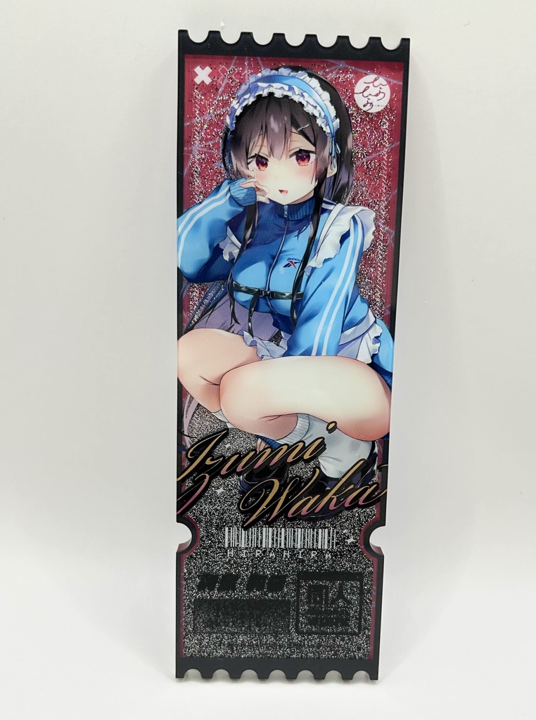 グリッターオイルアクリルチケット【10個から生産OK】