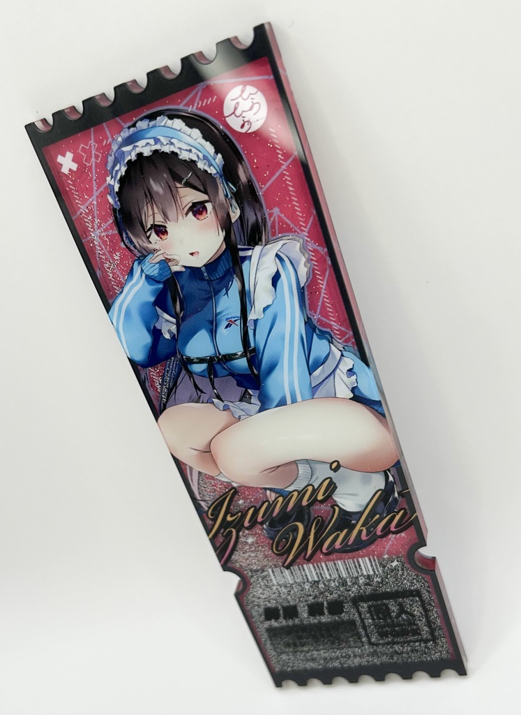 グリッターオイルアクリルチケット【10個から生産OK】